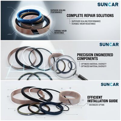 Купить 190-5955 Tilt Cylinder Seal Kit for C.A.T 972G II Производство в сети