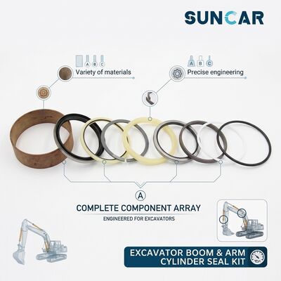 Купить 168-0759 204-2720 234-4672 Boom/Arm Cylinder Seal Kit for C.A.T E322B L E322C FM E325B L E330B L E345B II E345B L E350 M325B W330B Производство в сети