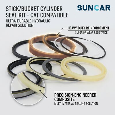 156-0627 Stick/Bucket Cylinder Seal Kit For CAT E365B E375 E375 L 5080 5090B