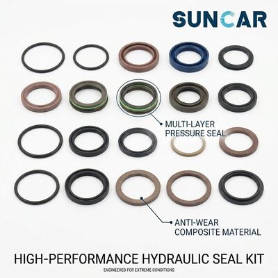 353-9625 Stick Cylinder Seal Kit for C.A.T 312D2 365B II 365C 365C L 385B 385C 385C FS 385C L 385C L MH 390D 390D L 5090B